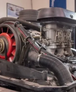 Modified 3.2L Porsche 911SC Engine And 915 Gearbox2 247x296