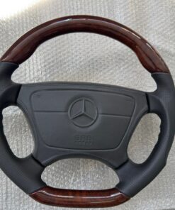 Custom Leather/Wood Mercedes-Benz Steering Wheel W124/ R129 / W210